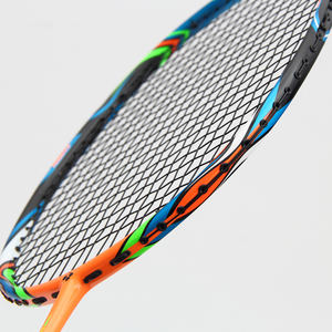 Raquette de <span class=keywords><strong>badminton</strong></span> professionnelle en fibre de carbone de haute qualité, durable, offensive complet avec poignée en PU souple et dure, équipement sportif très vendu - Product Image 4