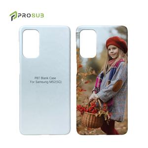 Commercio all'ingrosso Prosub DIY bianco 3D PBT sublimazione cassa del telefono cellulare per <span class=keywords><strong>Samsung</strong></span> <span class=keywords><strong>M52</strong></span>(5G) - Product Image 1