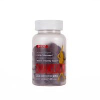 Gummies naturelles à base de plantes pour l'amélioration de la libido féminine adulte, mélange de Maca et de Damiana pour l'équilibre hormonal, le soulagement du stress et le soutien immunitaire