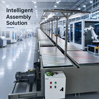 Convoyeur à chaîne pour l'assemblage et l'inspection d'appareils électroménagers de grande taille Convoyeur à lattes