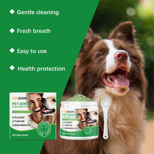 Pet Oral Care Organique 80g Dents de <span class=keywords><strong>Chien</strong></span> Blanchiment plus Brillant Sourires Poudre de Nettoyage Dentaire <span class=keywords><strong>pour</strong></span> Chiens Prévient Le Tartre Dentaire - Product Image 6