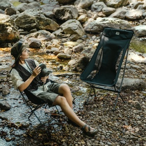 <span class=keywords><strong>Naturehike</strong></span> เก้าอี้พับได้สำหรับตั้งแคมป์, เฟอร์นิเจอร์กลางแจ้งเก้าอี้ L04ดวงจันทร์ - Product Image 2