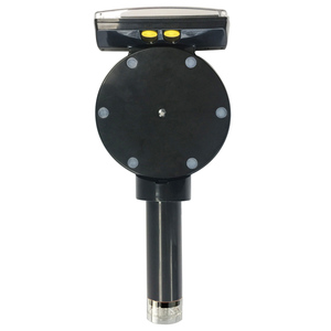 Nueva luz de advertencia de seguridad de tráfico solar de 16 LED con mango LED amarillo instalado en el cono de la carretera - Product Image 6