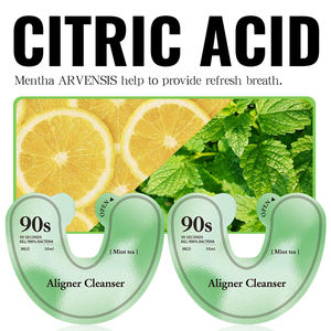 Embalaje Individual portátil Alineador transparente Limpieza 90s Limpiador <span class=keywords><strong>de</strong></span> tirantes <span class=keywords><strong>de</strong></span> <span class=keywords><strong>dientes</strong></span> Limpiador <span class=keywords><strong>de</strong></span> alineador efectivo - Product Image 5