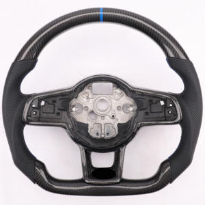 Volant personnalisé en fibre de carbone et cuir pour <span class=keywords><strong>Audi</strong></span> <span class=keywords><strong>e</strong></span>-<span class=keywords><strong>tron</strong></span> <span class=keywords><strong>e</strong></span>-<span class=keywords><strong>tron</strong></span> <span class=keywords><strong>GT</strong></span>, design EV - Product Image 1