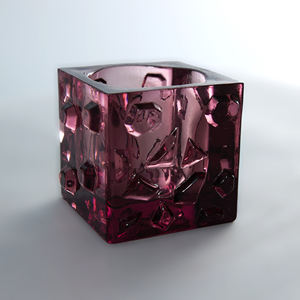 Luxe glazen asbak, grote capaciteit, huishoudelijke asbak, persoonlijkheid, woonkamer, kantoor, vierkante asbak, decoratie - Product Image 6