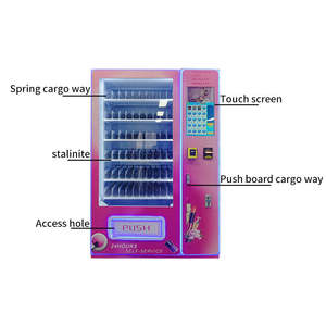 Máquina expendedora táctil de pantalla grande personalizada inteligente Máquina Expendedora de pelucas de pestañas de belleza - Product Image 4