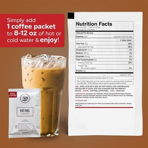 กาแฟออร์แกนิกคุณภาพสูงสำหรับคีโต แบรนด์ส่วนตัว เสริมพลังงานด้วยน้ำมันมะพร้าวและน้ำมัน MCT - Product Image 2