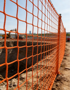 Filet <span class=keywords><strong>de</strong></span> sécurité extérieur orange pour chantier, filet d'alerte haute visibilité, filet <span class=keywords><strong>de</strong></span> protection pour <span class=keywords><strong>quai</strong></span> et côte - Product Image 6