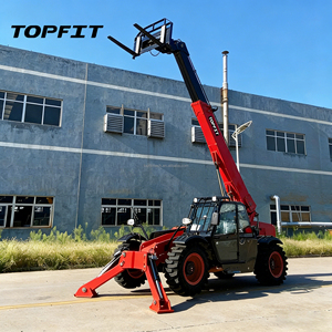 Montacargas Telescópico Yuchai de 85KW, Diésel, 4 Ruedas, 4 Toneladas, con Control Eléctrico, Dos Brazos Telescópicos y Cargador de Ruedas Motorizado - Product Image 3