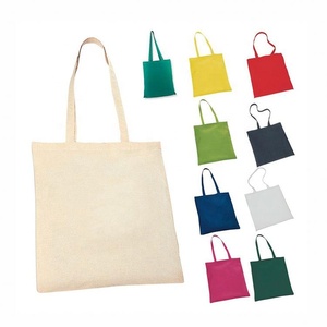 Sac pour femmes fourre-tout en toile robuste en coton naturel à la mode Offre Spéciale - Product Image 5