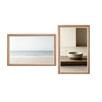 Marco de Fotos Digital de 32 Pulgadas, Pantalla para Pósteres y Arte, Señalización Personalizada, Soluciones Interactivas para Salas de Exposiciones, Pantalla LCD Inteligente