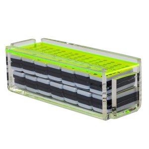 Boîte de rangement pour dominos en acrylique premium, transparente, pour jeu de dominos standard - Product Image 6