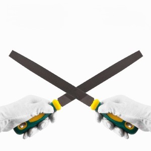 Toàn bộ độ cứng của tập tin quay cacbua phẳng mịn có tay cầm là 48. Tay cầm được làm bằng vật liệu mới để mài kim loại - Product Image 3