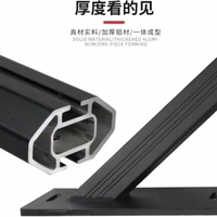 Support de chargement universel en T robuste pour benne de camionnette Toyota Tacoma, en ABS et aluminium, sans perçage, pour le transport tout-terrain