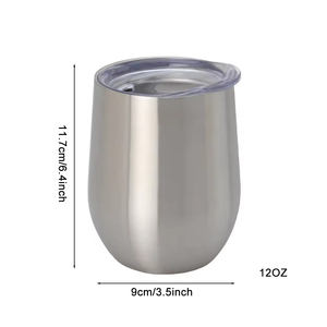 Taza Térmica Personalizada de 12 oz, Doble Pared, de Acero Inoxidable, Aislada, para Café, con Tapa, al por Mayor - Product Image 6