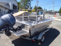 Console centrale en aluminium pour bateau de pêche, 17 pieds,
