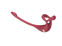2 in 1 Vibrierender Cockring Verzögerung Ejakulation Massage gerät Sexspielzeug für Erwachsene für Männer Männliche Silikon Penis ringe
