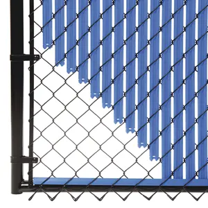 Used Privacy Slats Steel Pvc Coated Chain Link Fence Rolls 6ft Galvanized Line Slats Privacy For Sale In Kenya