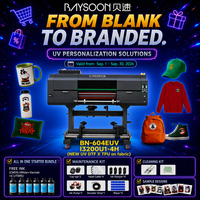 Nouvelle machine d'impression UV DTF Baysoon de 24 pouces avec fonction TPU, garantie 1 an pour la production et le transfert d'autocollants grand format