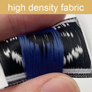 Etichetta Tessuta Personalizzata ad Alta Densità con <span class=keywords><strong>Logo</strong></span> 3D, Termoadesiva, in Raso, per Cura del Capo, Piccola Etichetta per Abbigliamento - Product Image 3