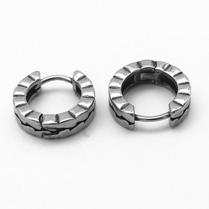 yunnique Geometric Titanium Steel Half <b>Cuff</b> <b>Earrings</b> Unisex Fashion Jewelry 10mm Size - Product Image 2