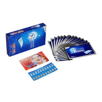 Tiras de Gel Blanqueadoras Dentales 5D Personalizadas al por Mayor, Novedad 2021, Sin Peróxido, 6% HP
