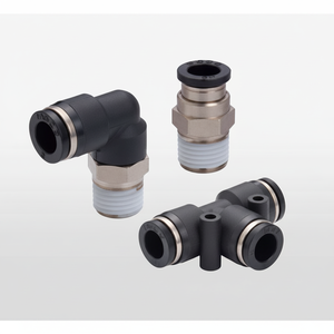 Piezas neumáticas de accesorios Push-in de latón PISCO KH10 - Product Image 1