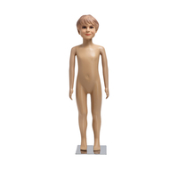 Mannequins Enfants Plein Corps Couleur Chair de Haute Qualité avec Tête, Mannequin Fille en Plastique pour Présentation de Vêtements Enfants en Gros