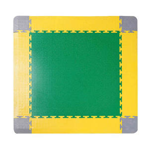 Tapis de sol en <span class=keywords><strong>PVC</strong></span> à emboîtement, qualité industrielle, imperméable, antidérapant, écologique, solution de revêtement de sol robuste - Product Image 3