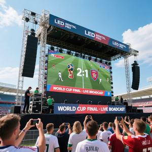 Écran LED extérieur résistant aux intempéries P3.91 pour <span class=keywords><strong>location</strong></span>, idéal pour les terrains de football en plein air - Product Image 1