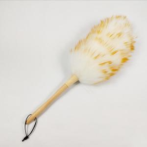 Brosse plume Duster antistatique Laine Outil de Nettoyage De La Poussière Manche En Bois De Nettoyage De Poussière Brosse Laine Duster Brosse Pour La Poussière balai - Product Image 2