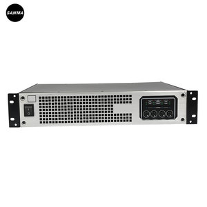 Amplificadores de Audio Profesionales de Alta Potencia SM4-1200 4*1200W con Carcasa Metálica para Actuaciones en Vivo, Sistema de Equipo de DJ - Product Image 2