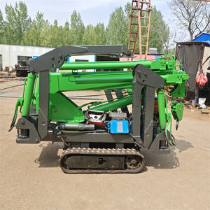 Derek perayap laba-laba dipasang truk, 3 <span class=keywords><strong>ton</strong></span> 10m 8ton 20m untuk penggunaan konstruksi - Product Image 4