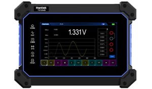 ฮันเทค TO1112 ออสซิลโลสโคปแบบพกพาแบบชาร์จไฟได้หน้าจอสัมผัสเต็มรูปแบบ 110MHz แบนด์วิดท์ 250M Sa/s อัตราการสุ่มตัวอย่าง - Product Image 1