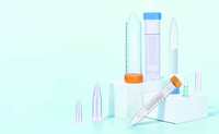 Tubes de microcentrifugeuse mini 1,5 ml et 2,0 ml en PP transparent pour tubes avec couvercle plat