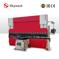 Presse plieuse CNC électro-hydraulique WE67K avec contrôle en boucle fermée de haute précision pour une qualité de pliage de tôles constante