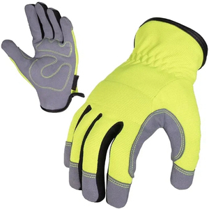 Bền và thoải mái da làm việc găng tay cho làm vườn và xây dựng xử lý kho bãi - Product Image 2