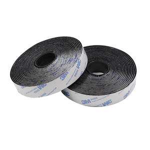 Rollo de cinta autoadhesiva Cinta de sujeción de gancho y bucle Adhesivo fuerte Velcroes Sujetador de poliéster de nylon Velcroes de gancho y bucle - Product Image 2