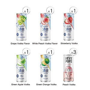 RIO Cocktail Drinks 330ML Exotic Chinese <span class=keywords><strong>Drink</strong></span> Vodka Pre-Mixed Low Alcohol Fruit Wine 5% Bebidas alcohólicas para cócteles - Product Image 2