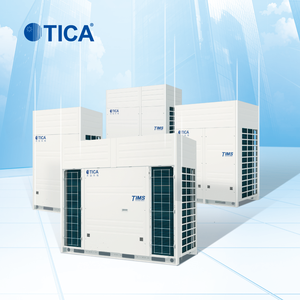 Système de climatisation central multi-split TICA à entretien facilité, solution VRF à longs tuyaux R410A pour les écoles et les hôpitaux - Product Image 1