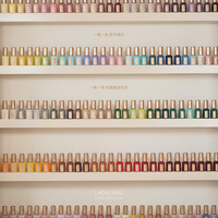 Professionnel LADAI – Kit de vernis à ongles gel 160 couleurs, sans HEMA ni TPO, gel UV avec nuancier, présentoir sur pied, fournitures pour salon de manucure
