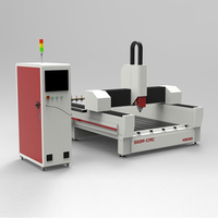 Machine de gravure et de sculpture CNC pour pierre 5,5 kW, pour granit, marbre et pierres tombales, avec contrôle DSP