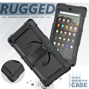 Wasserdichte, robuste, stoßfeste Hülle mit Handschlaufe, Schultergurt und Ständer für Amazon Fire HD <span class=keywords><strong>10</strong></span> mit Displayschutzfolie - Product Image 5