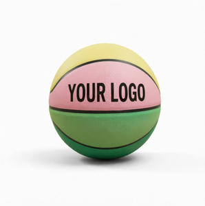 Ballon de basket professionnel taille 7, couleur et logo personnalisés, PU antidérapant, résistant à l'usure, rebond stable. - Product Image 1