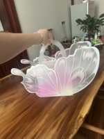 Boîte à gâteau PP avec logo personnalisé, boîte à gâteau papillon rose de haute qualité pour la fête des mères et la Saint-Valentin, vente en gros en usine