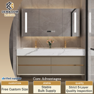 Mobiletto da cucina pieghevole in metallo Kaleido OEM 2026 con cerniere a chiusura ammortizzata, scaffale completo per officina, comodino, mobiletto da bagno - Product Image 1