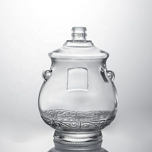 Botella de Vidrio de 1000 ml para Vodka, Licor y Tequila, con Tapa de Plástico y Metal, y Impresión Personalizada, en Oferta - Product Image 3