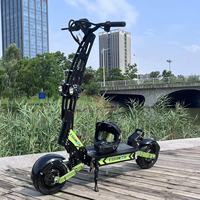 Yüksek Kaliteli Katlanabilir R6 Elektrikli Scooter NFC Şifreli Çalıştırma 60v 11 İnç Çift Motorlu Akıllı Şehir Elektrikli 2 Tekerlekli Scooter