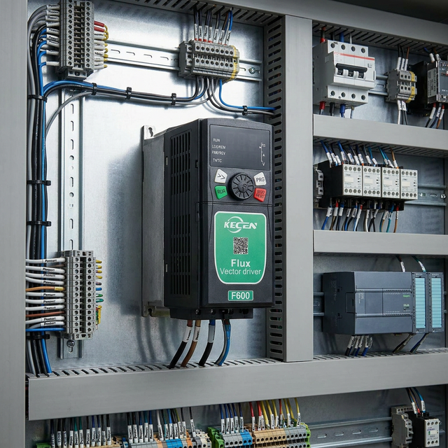 REETIN KECEN F600 Series 1.5kW 380V High Precision Vector Control VFD Modular AC Drive for Industrial Automation Compressor